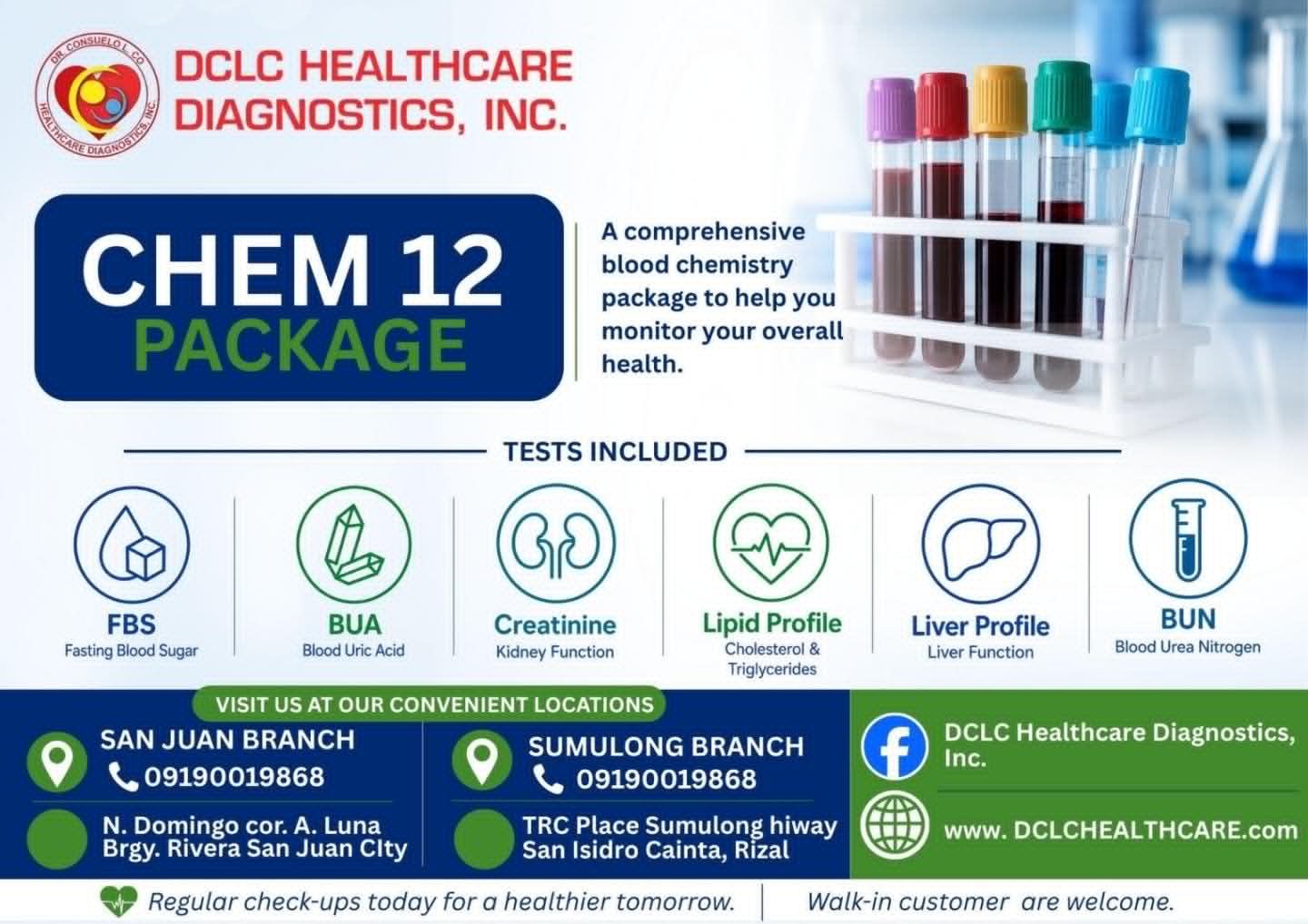 Chem 12 Package promotional flyer
